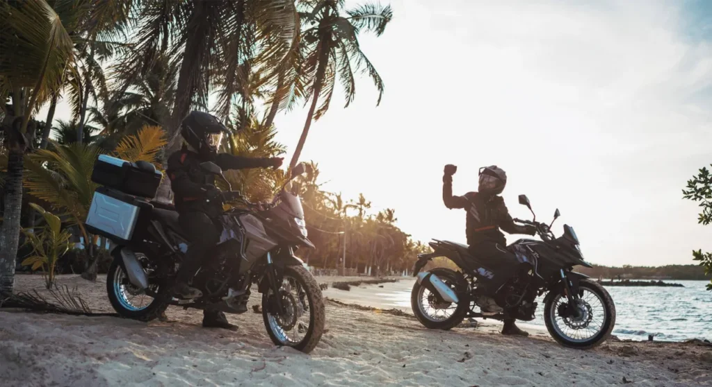 Cuál es la mejor moto doble propósito en Colombia 2 Sym moto todo terreno