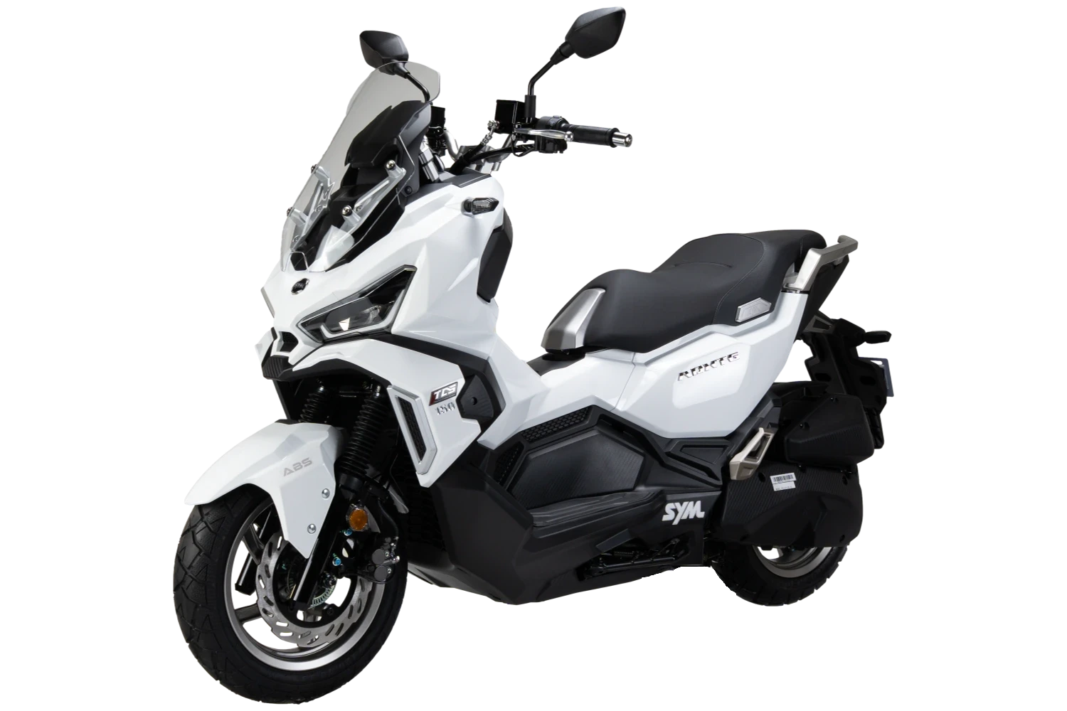 motoccicleta sym scooter adxtg 150 color blanca
