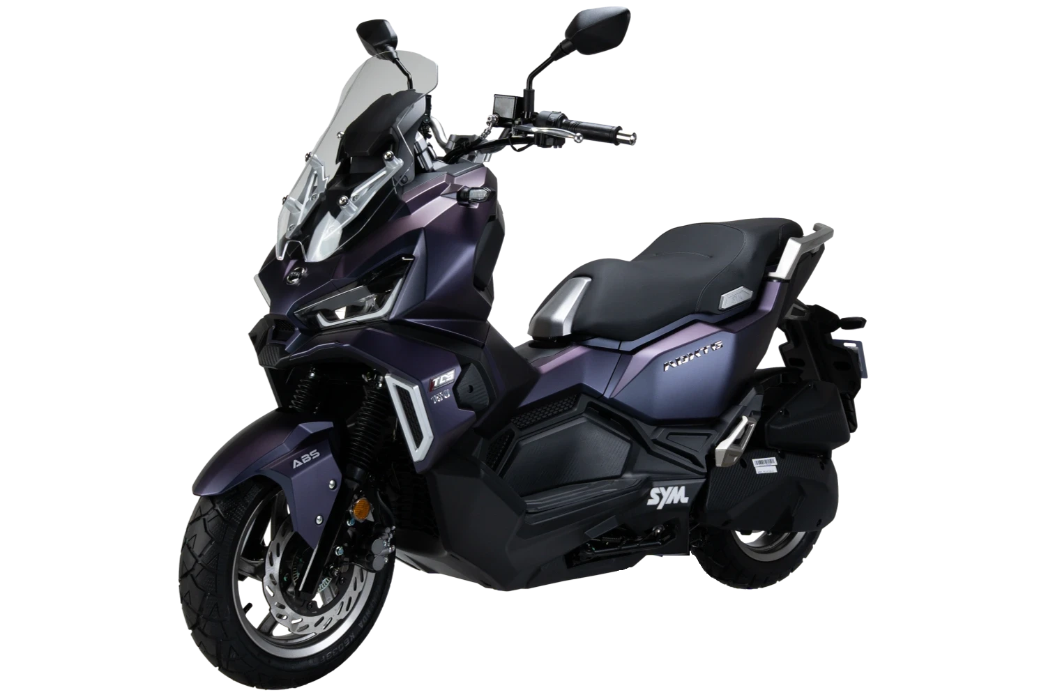 motoccicleta sym scooter adxtg 150 color morado