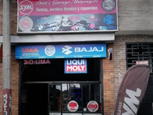 venta de motos, taller y repuestos sym dad´s garage motorcycle en madrid